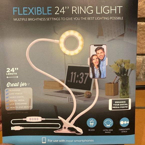 Accessories - Ring Light w/24" flexible arm